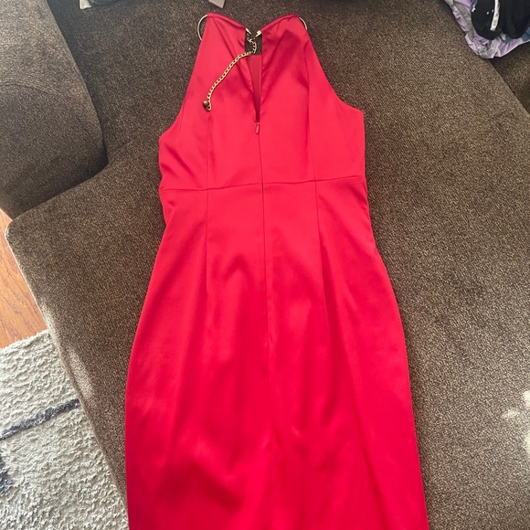 Eliza J Dresses & Skirts - Gorgeous red satin cocktail dress